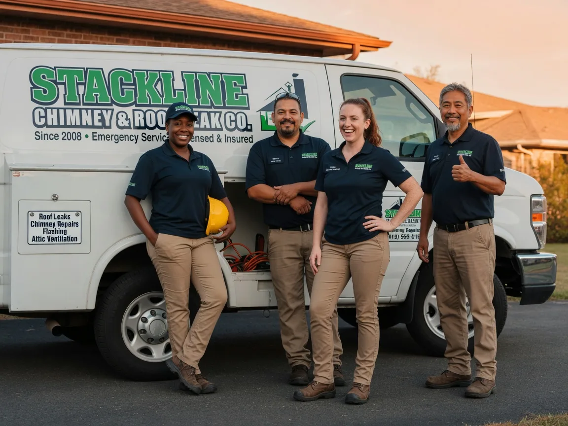 Chimney flashing repair company in Jonestown, PA